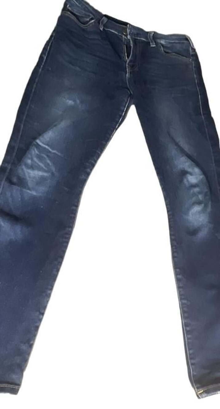 True Religion Jennie Curvy Mid Rise Skinny Jeans 30W Blue Wash